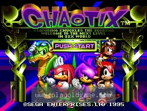 [32X]卡欧迪克斯小组/索尼克