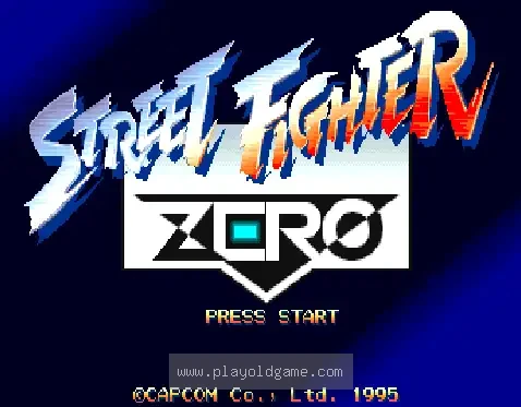 [CPS1]街头霸王ZERO‌日版原版