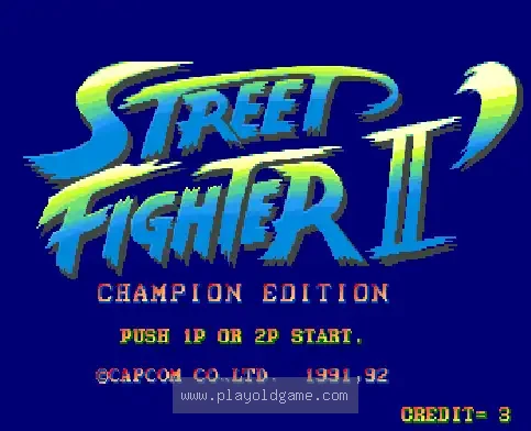 [CPS1]街霸2世界版920513