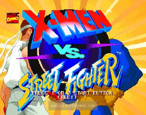 [CPS2]X战警VS街头霸王