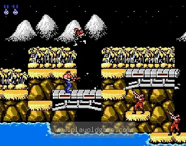 [FC]魂斗罗X/魂斗罗必死版