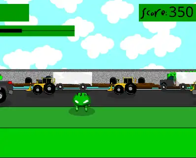 青蛙跳河3D
