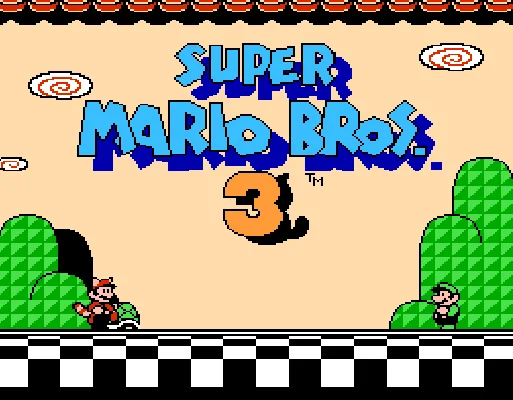 [FC]超级玛璃欧兄弟3美版动作