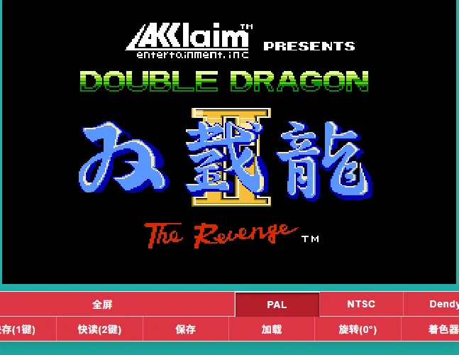 [FC]双截龙2复仇美版动作