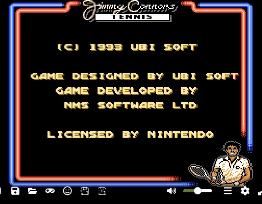 [FC]吉米康诺网球欧版运动