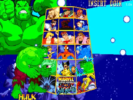 [CPS2]漫威VS街霸