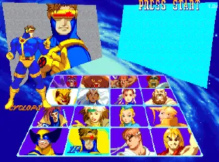 [CPS2]X战警VS街霸
