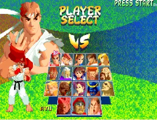 [CPS2]少年街霸Alpha2