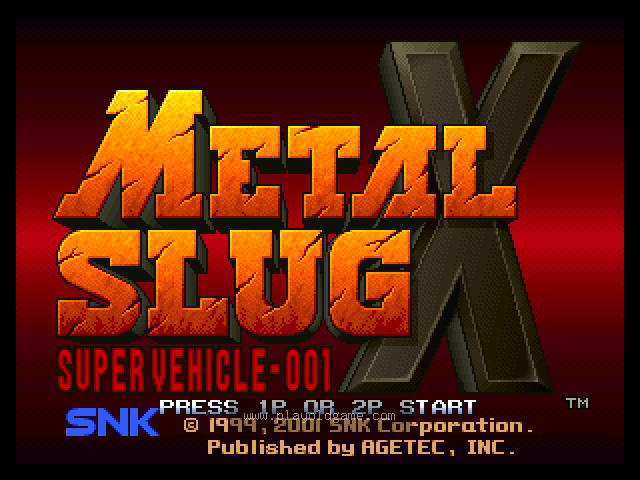 MetalSlugX 截图1