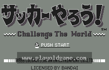 Soccer Yarou- Challenge the World 截图1
