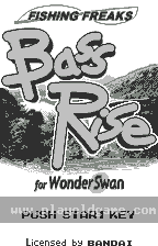 Fishing Freaks - Bass Rise for WonderSwan 截图1