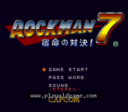 [SFC]洛克人7