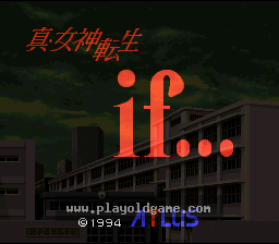 [SFC]真.女神转生if…