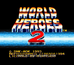 [SFC]世界英雄2