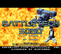 [SFC]机甲战记3050