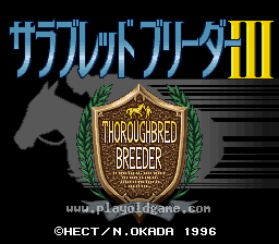 [SFC]纯种马饲养员III