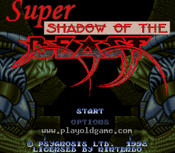 [SFC]野兽之影