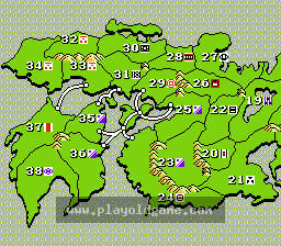 信长之野望战国群雄传美版策略 截图3