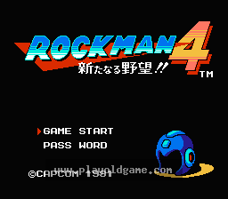 洛克人4 截图1
