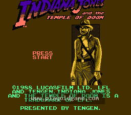 [NES]印地安纳琼斯魔宫传奇