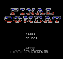 [NES]最后一战