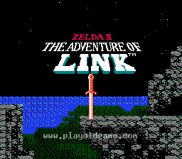 [NES]萨尔达传说II林克冒险